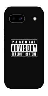 Чохол на Google Pixel 8a Parental Advisory Label фото 1 Чохол на Google Pixel 8a Parental Advisory Label фото 1 з 1