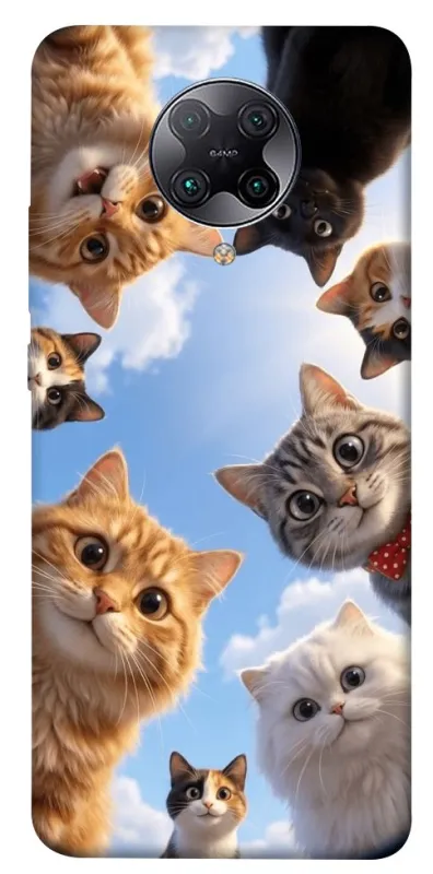 Чехол на Xiaomi Redmi K30 Pro / Poco F2 Pro Cats фото 1 из 1