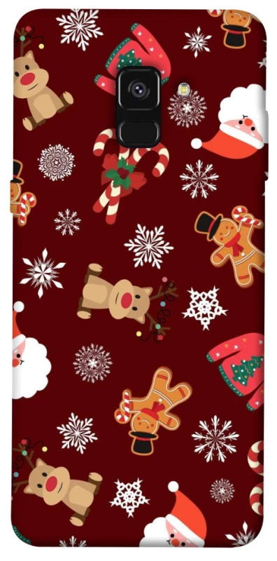 Чохол на Samsung A530 Galaxy A8 (2018) Новорічний v6 фото 1 з 1