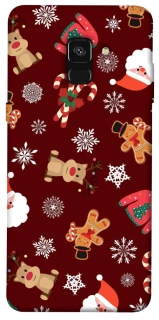 Чохол на Samsung A530 Galaxy A8 (2018) Новорічний v6 фото 1 з 1