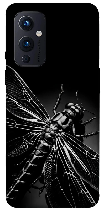 Чехол на OnePlus 9 Black dragonfly фото 1 из 1