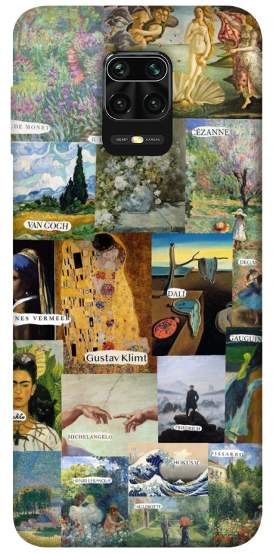 Чехол на Xiaomi Redmi Note 9s / Note 9 Pro / Note 9 Pro Max Art collage ver.8 фото 1 из 1