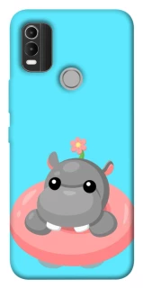 Чехол на Nokia C21 Plus Adopt Me Hippo Floatie фото 1 из 1