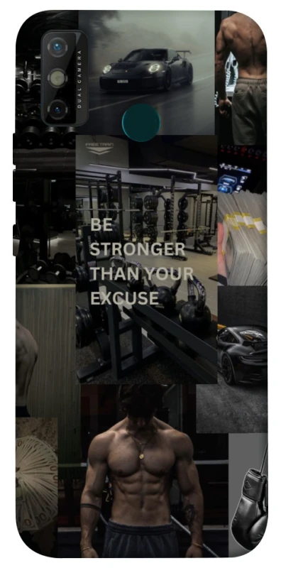 Чехол на TECNO Spark 6 Go Be stronger фото 1 из 1