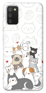 Чехол на Samsung Galaxy A02s Funny Pets фото 1 из 1