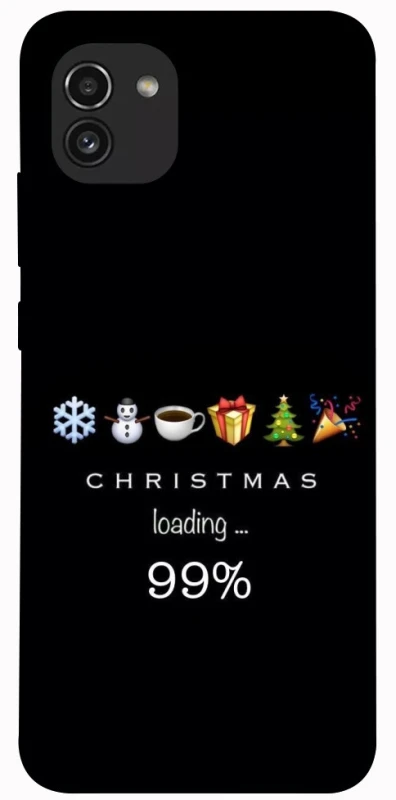 Чехол на Samsung Galaxy A03 Christmas Loading фото 1 из 1