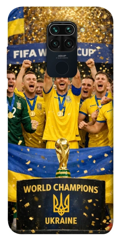 Чохол на Xiaomi Redmi Note 9 / Redmi 10X UA-Football ver.5 фото 1 з 1