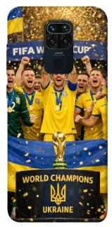 Чехол на Xiaomi Redmi Note 9 / Redmi 10X UA-Football ver.5 фото 1 из 1