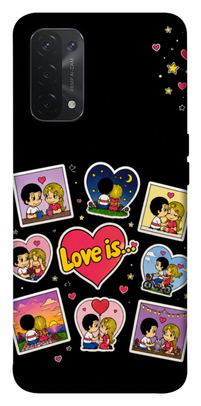 Чохол на Oppo A54 5G / A74 5G Love is ver.2 фото 1 з 1