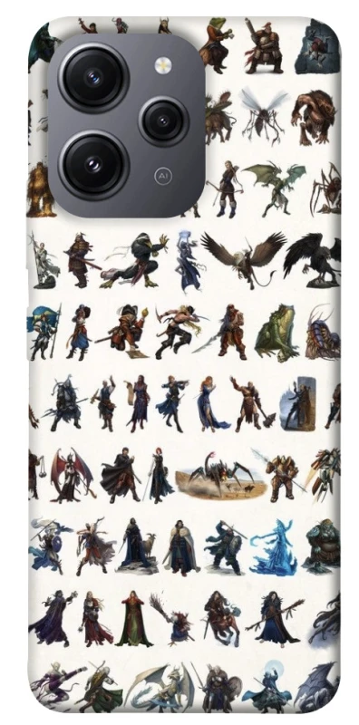Чохол на Xiaomi Redmi 12 Character Selection фото 1 з 1