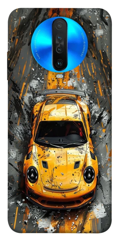 Чехол на Xiaomi Redmi K30 Drawn Porsche фото 1 из 1