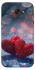 Чохол на Samsung A720 Galaxy A7 (2017) Red hearts фото 1 з 1
