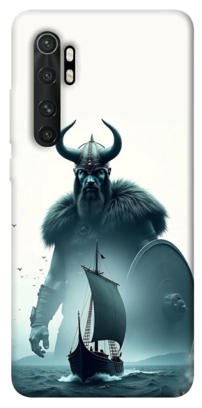 Чохол на Xiaomi Mi Note 10 Lite Nordic drakkar v2 фото 1 з 1