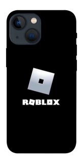 Чехол на Apple iPhone 13 mini (5.4") Roblox logo black фото 1 из 1