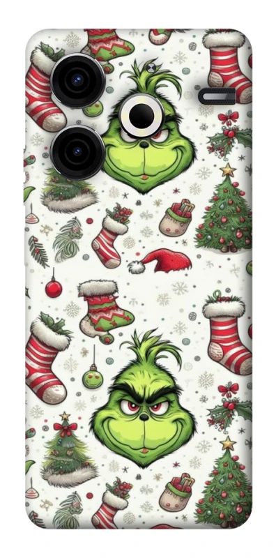 Чохол на TECNO Pova 6 Neo (LI6) Grinch mood ver.3 фото 1 з 1