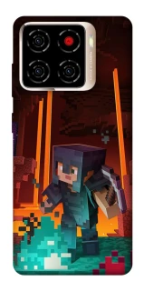 Чохол на ZTE Blade A56 Minecraft game adventure фото 1 з 1