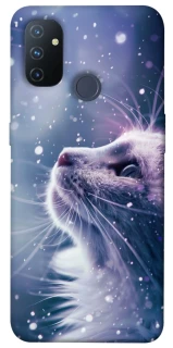Чехол на OnePlus Nord N100 Snow cat фото 1 из 1