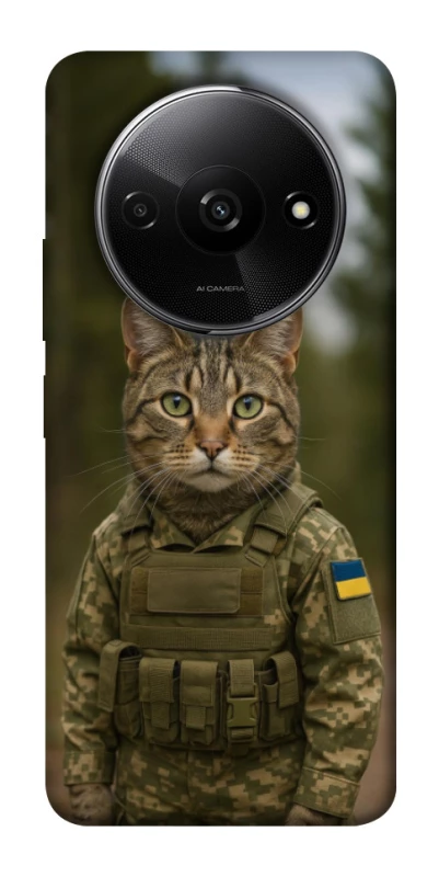 Чохол на Xiaomi Redmi A3 Кіт захисник фото 1 з 1