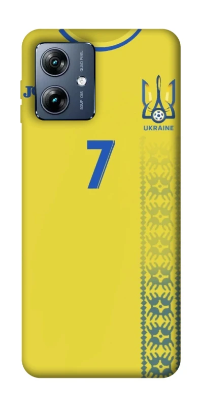 Чехол на Motorola Moto G54 Power UA-Football ver.3 фото 1 из 1