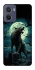 Чохол на Motorola Moto E15 Вовк під місяцем фото 1 з 1