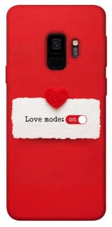 Чохол на Samsung Galaxy S9 Love Mode ON фото 1 з 1