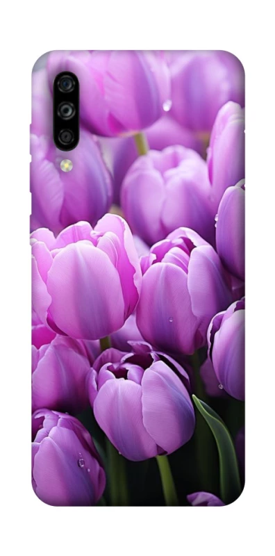 Чохол на ZTE Blade A7s (2019) Фіолетові тюльпани фото 1 з 1
