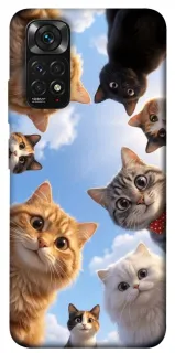 Чехол на Xiaomi Redmi Note 11 (Global) / Note 11S Cats фото 1 из 1