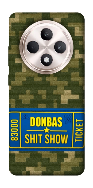 Чехол на Oppo Reno 12 F 4G/5G Donbas ticket фото 1 из 1
