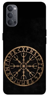 Чехол на Oppo Reno 4 Рунический круг v2 фото 1 из 1