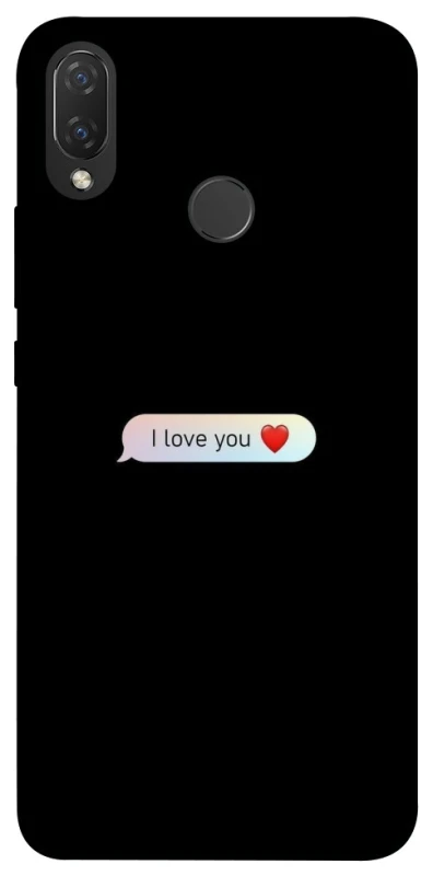 Чехол на Huawei P Smart+ (nova 3i) Love aesthetic ver.10 фото 1 из 1