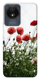 Чехол на Vivo Y02 Поле маков фото 1 из 1