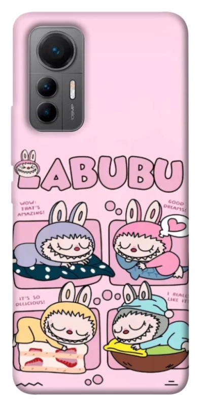 Чехол на Xiaomi 12 Lite Labubu Dreams Collage фото 1 из 1