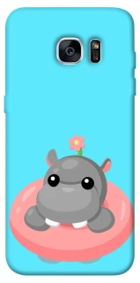 Чехол на Samsung G935F Galaxy S7 Edge Adopt Me Hippo Floatie фото 1 из 1