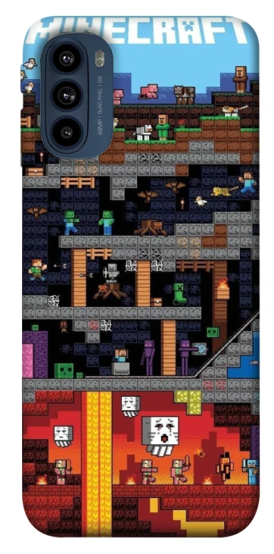 Чохол на Motorola Moto G41 Minecraft фото 1 з 1