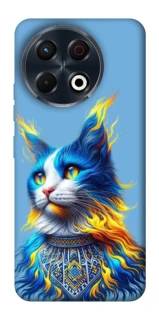 Чохол на TECNO Spark 30 Pro (KL7) Кіт патріот фото 1 з 1