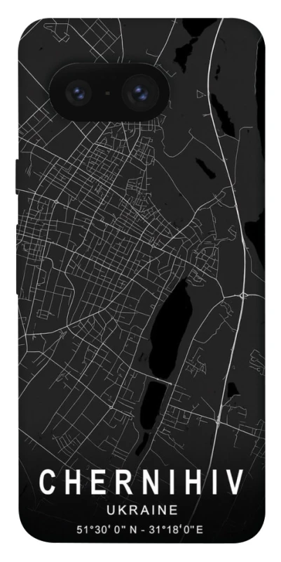 Чохол на Google Pixel 8 Chernihiv map фото 1 з 1