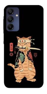 Чохол на Samsung Galaxy A15 4G/5G Кіт-самурай фото 1 з 1