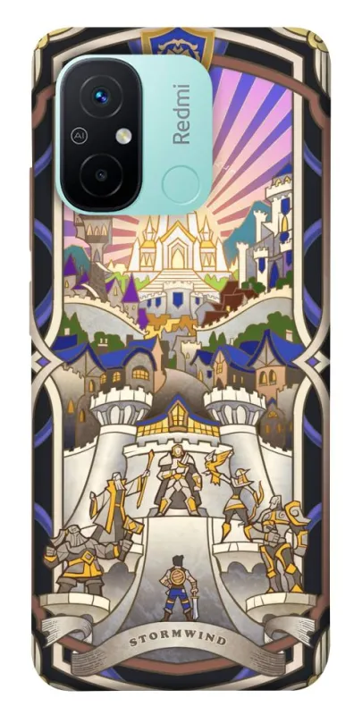 Чехол на Xiaomi Redmi 12C / Poco C55 WOW forever stormwind фото 1 из 1