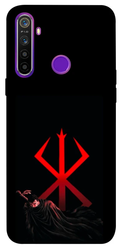 Чохол на Realme 5 Berserk Red Logo фото 1 з 1