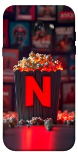 Чехол на Samsung A720 Galaxy A7 (2017) Netflix and popcorn фото 1 из 1