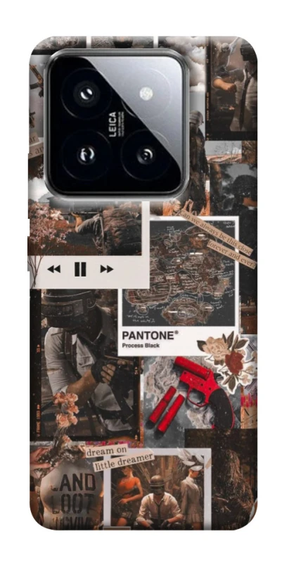 Чехол на Xiaomi 14 Pro PUBG Collage фото 1 из 1