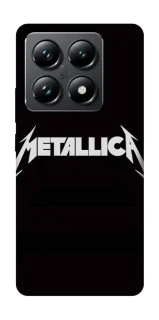 Чехол на Xiaomi 14T Pro Metallica logo фото 1 Чехол на Xiaomi 14T Pro Metallica logo фото 1 из 1