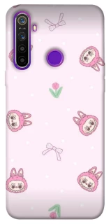 Чохол на Realme 5 Labubu Flower фото 1 з 1