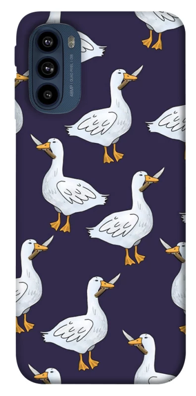 Чехол на Motorola Moto G41 Гуси с претензией фото 1 из 1