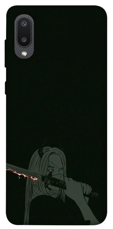 Чохол на Samsung Galaxy A02 Людина-бензопила фото 1 з 1