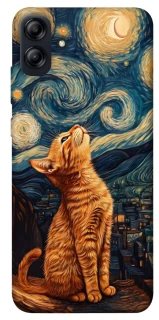 Чохол на Samsung Galaxy A04e van gogh cat фото 1 з 1