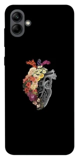 Чехол на Samsung Galaxy A04 Heart with flowers фото 1 из 1