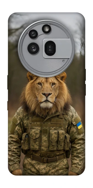 Чохол на Nothing Phone (3a) Pro Лев захисник фото 1 з 1