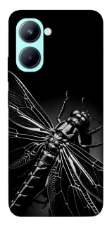 Чохол на Realme C33 Black dragonfly фото 1 з 1