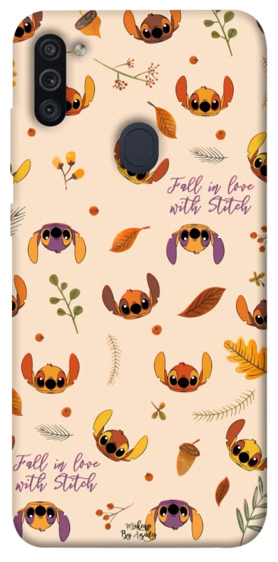 Чехол на Samsung Galaxy M11 Fall in love with Stitch фото 1 Чехол на Samsung Galaxy M11 Fall in love with Stitch фото 1 из 1